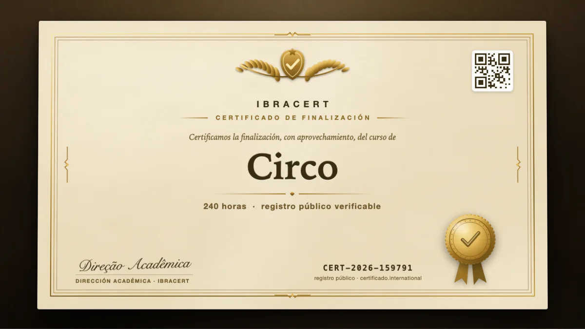 Portada del curso Circo