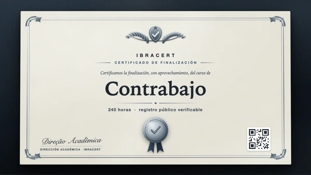 Portada del curso Contrabajo