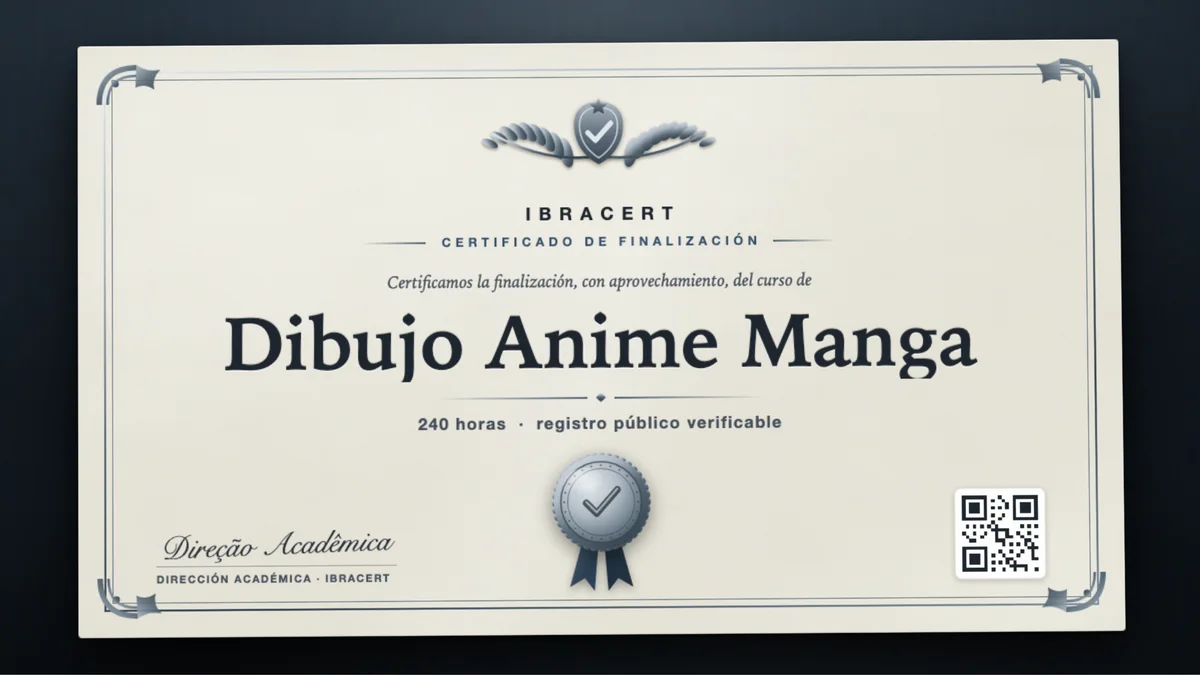 Portada del curso Dibujo Anime Manga