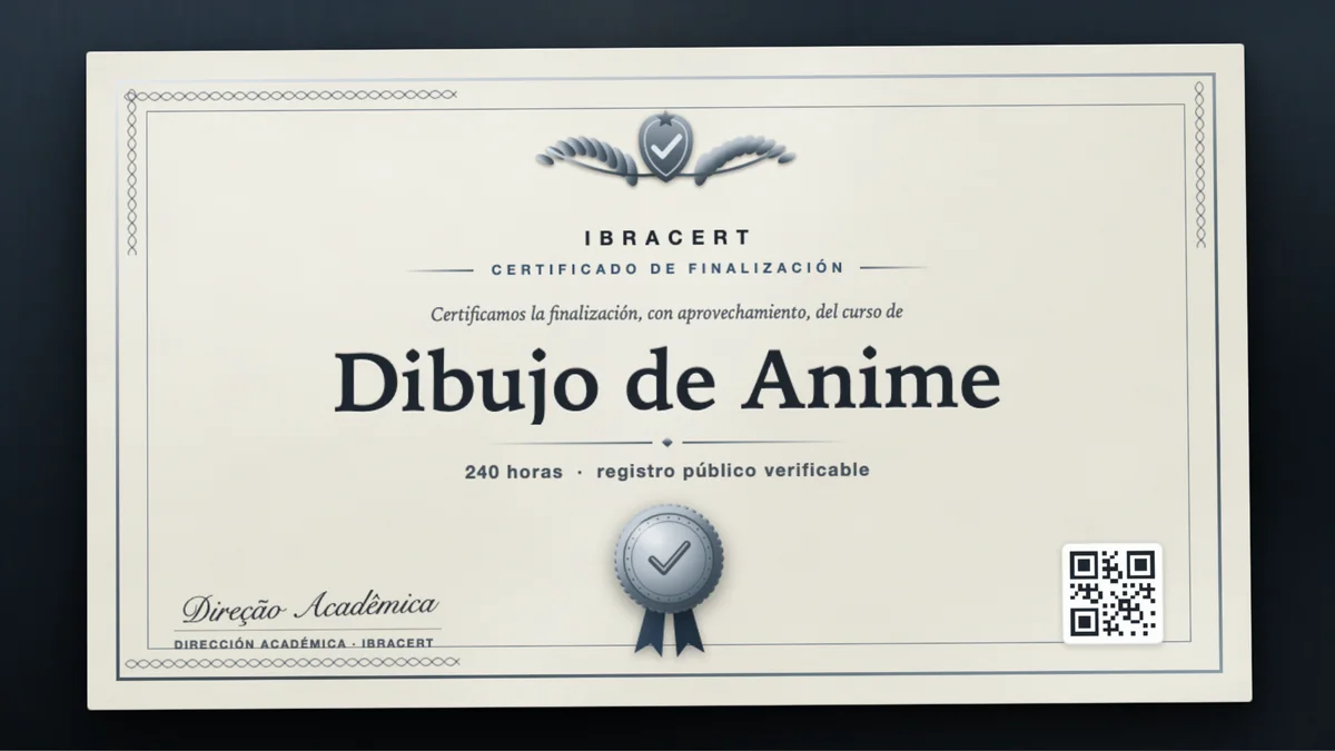 Portada del curso Dibujo de Anime