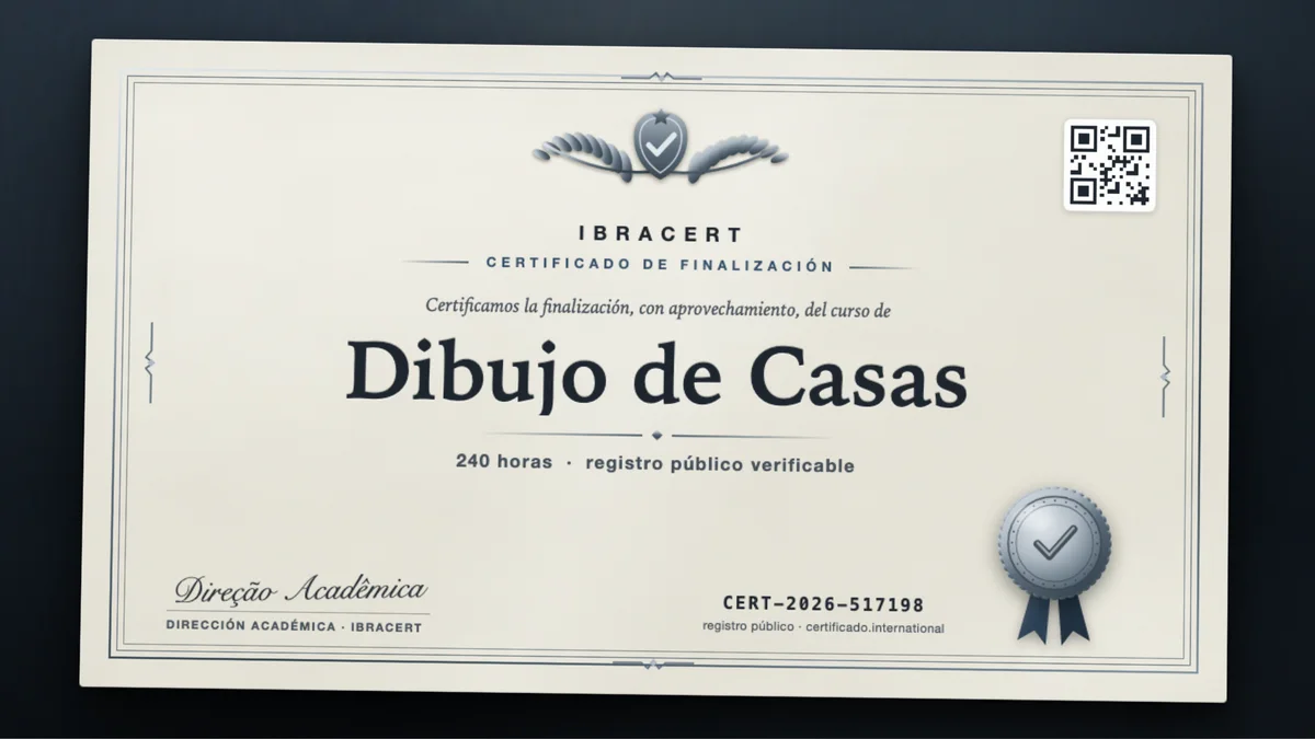 Portada del curso Dibujo de Casas