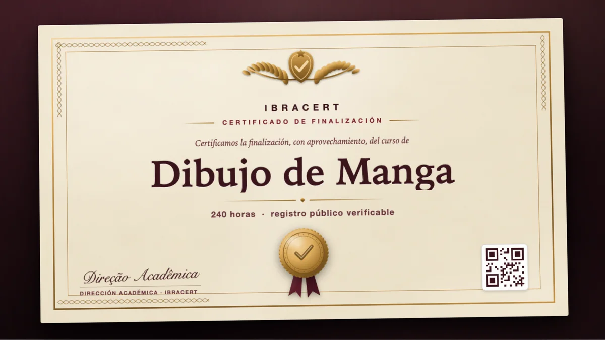 Portada del curso Dibujo de Manga