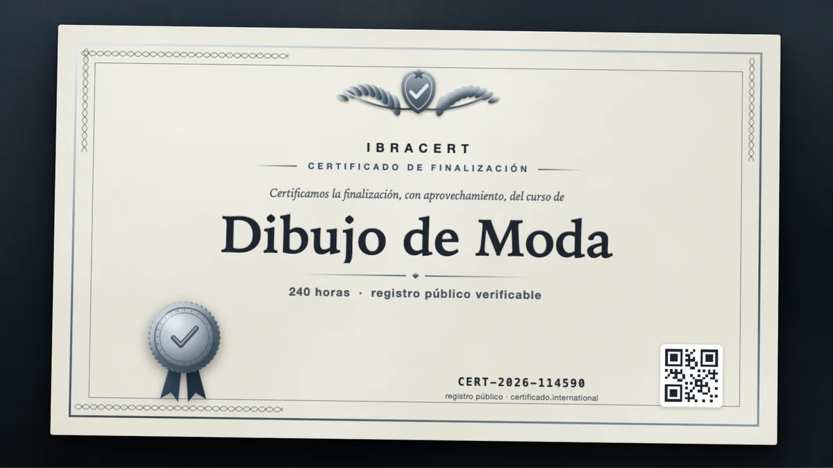 Portada del curso Dibujo de Moda