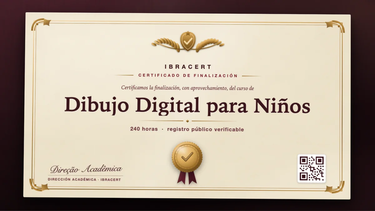 Portada del curso Dibujo Digital para Niños