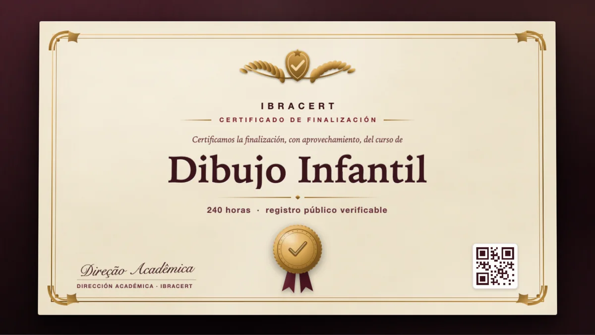 Portada del curso Dibujo Infantil