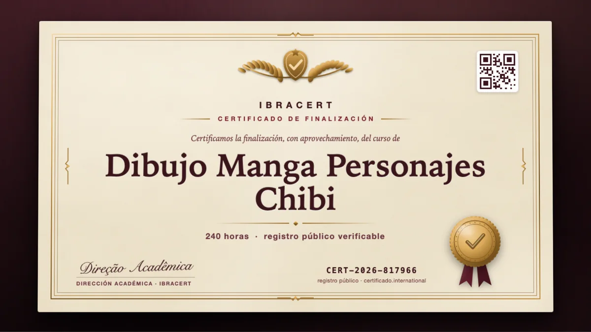Portada del curso Dibujo Manga Personajes Chibi