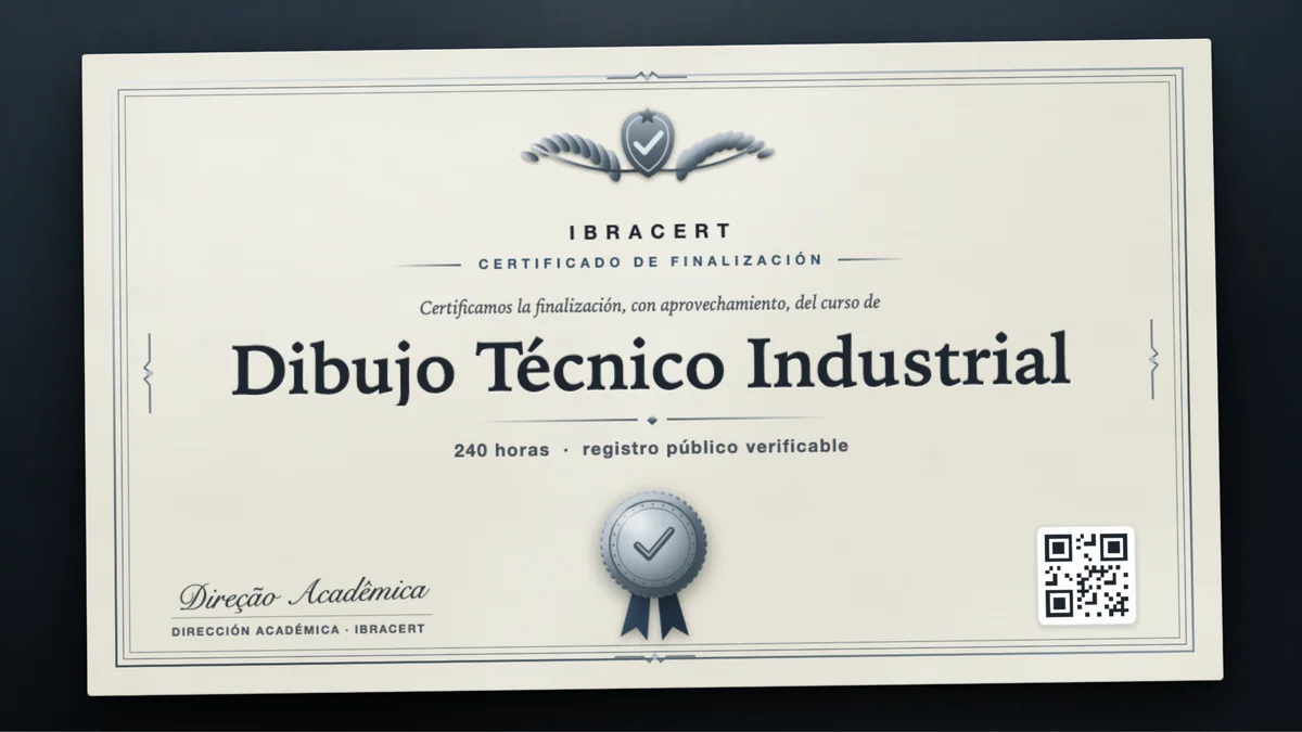 Portada del curso Dibujo Técnico Industrial
