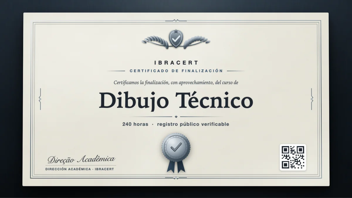 Portada del curso Dibujo Técnico