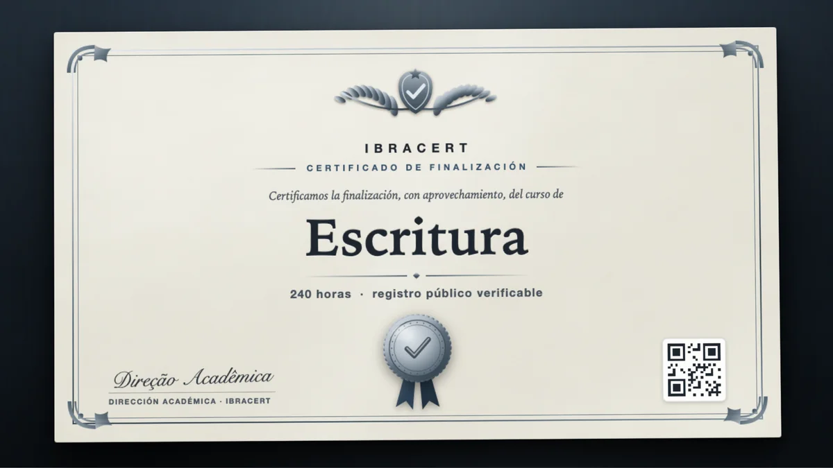 Portada del curso Escritura