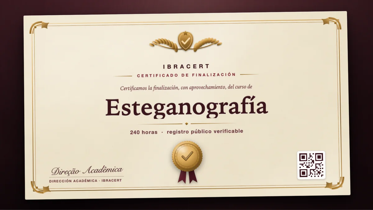 Portada del curso Esteganografía
