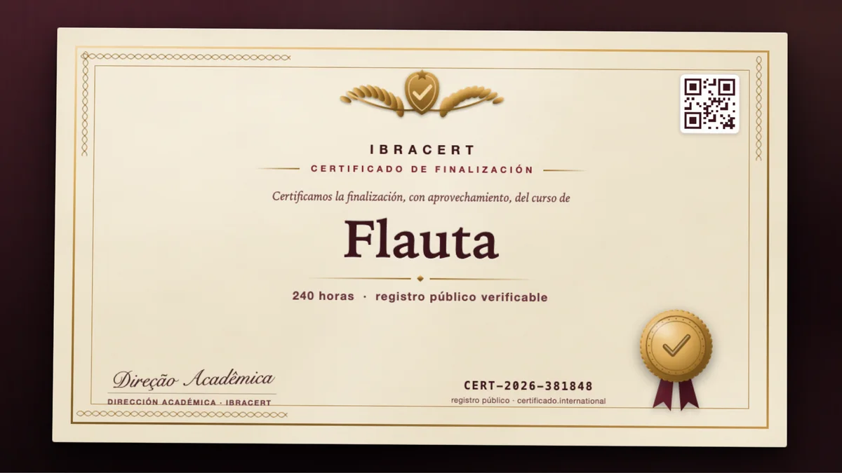 Portada del curso Flauta