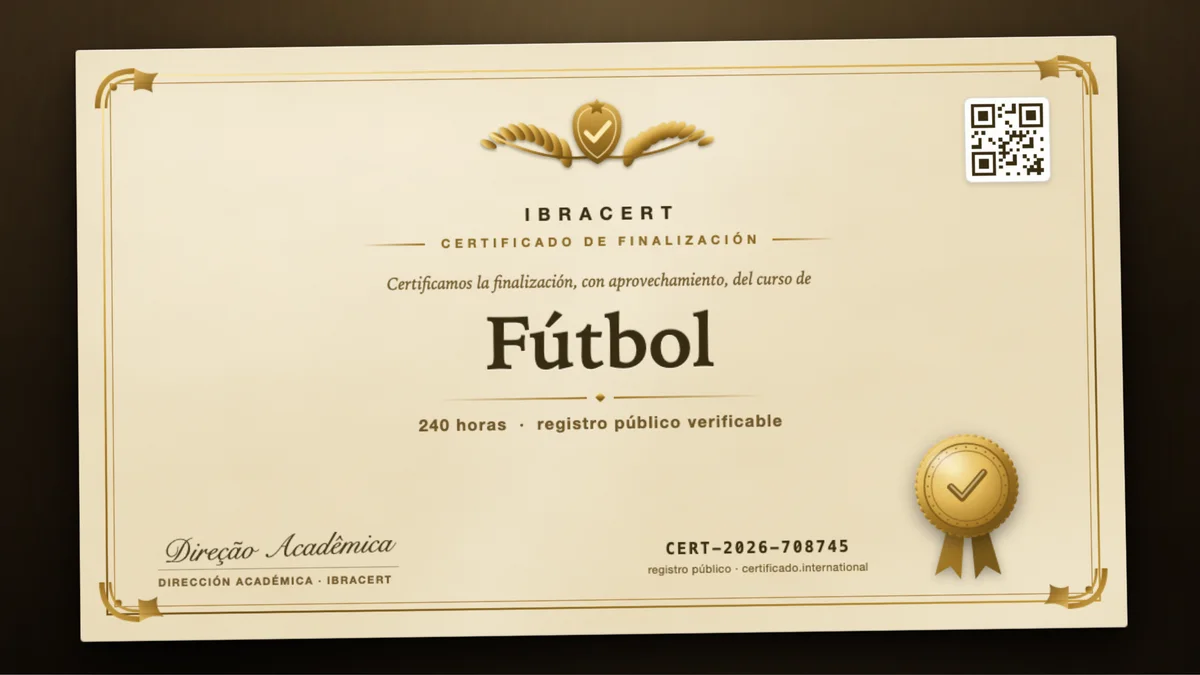 Portada del curso Fútbol