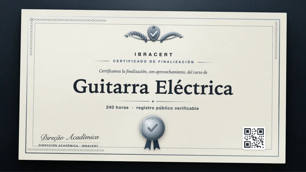 Portada del curso Guitarra Eléctrica