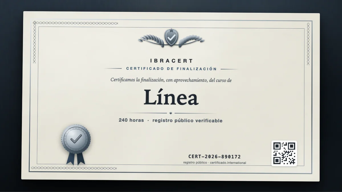 Portada del curso Línea