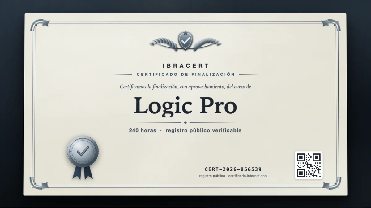 Portada del curso Logic Pro