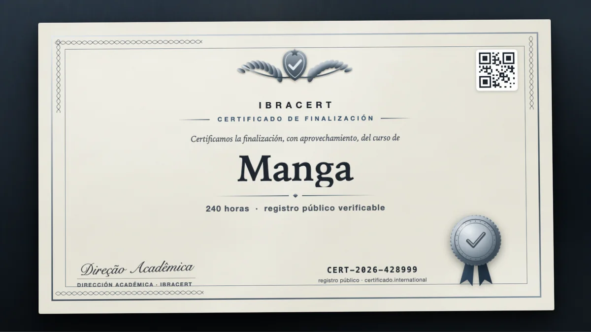 Portada del curso Manga