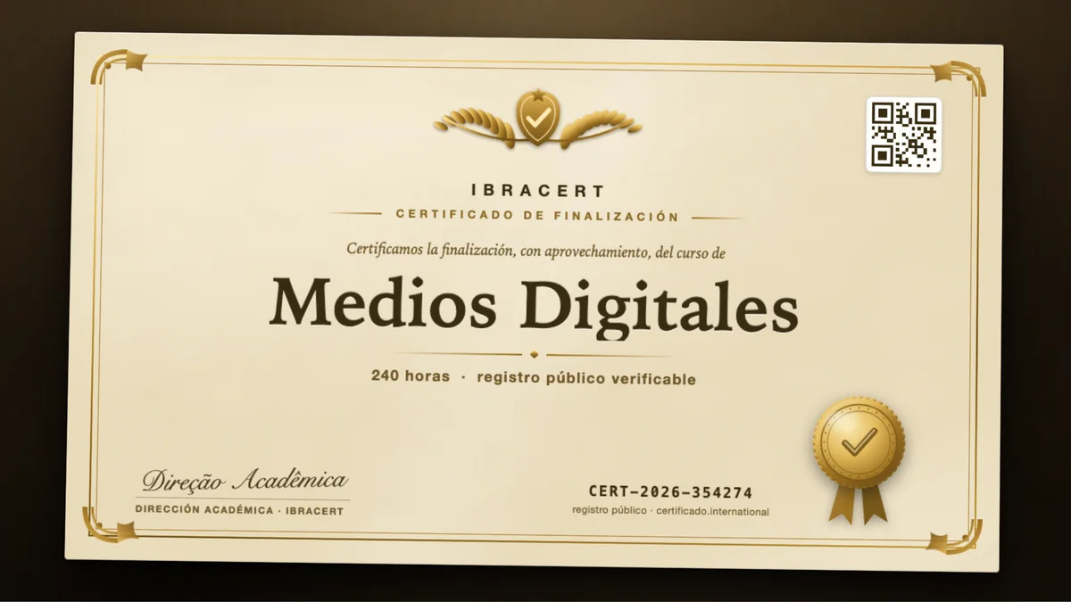 Portada del curso Medios Digitales