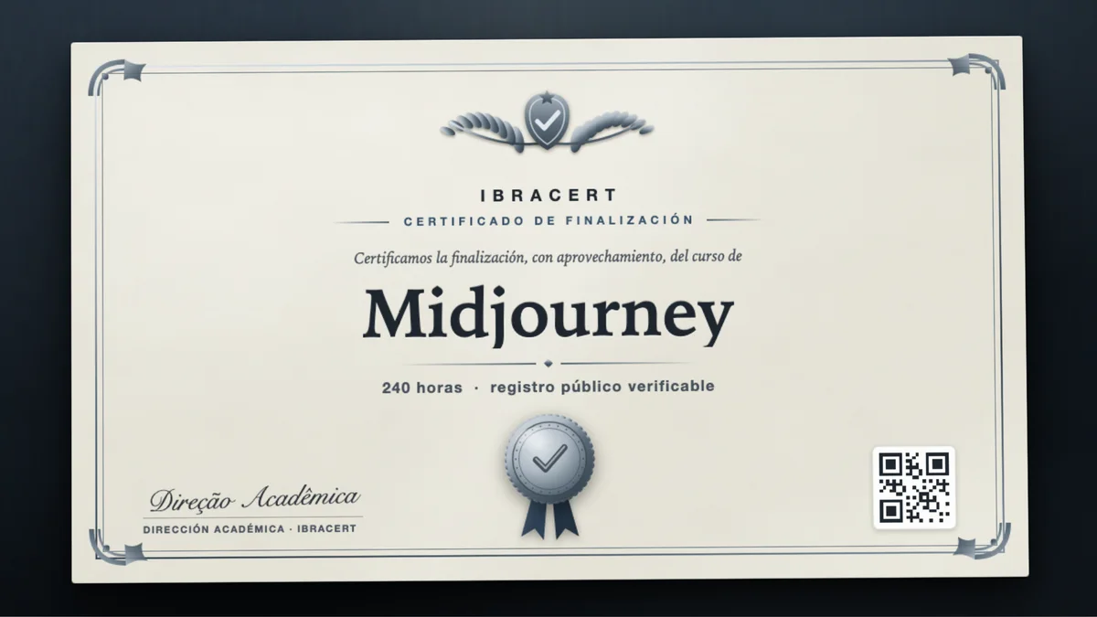 Portada del curso Midjourney