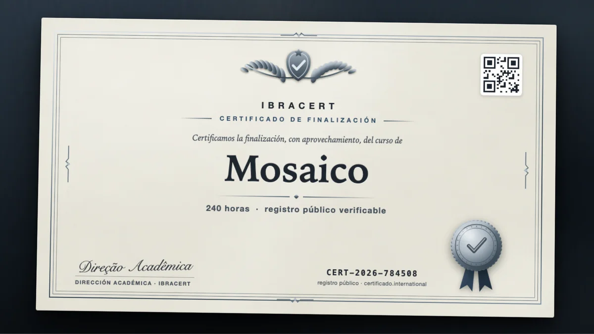 Portada del curso Mosaico