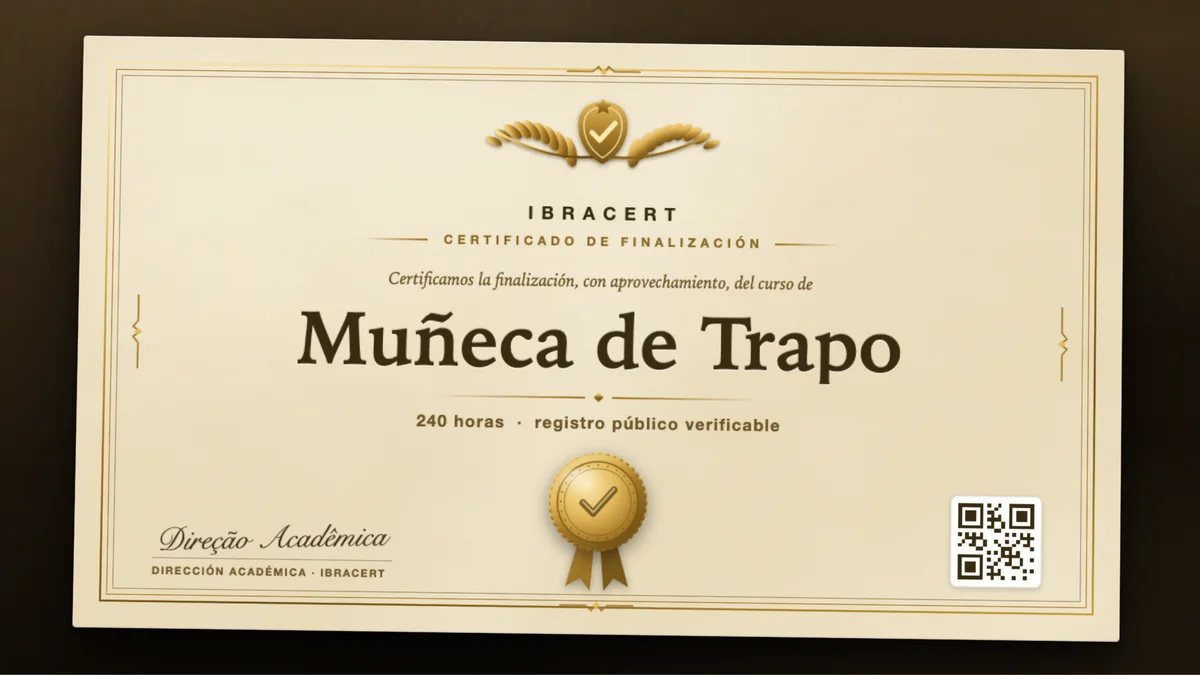 Portada del curso Muñeca de Trapo