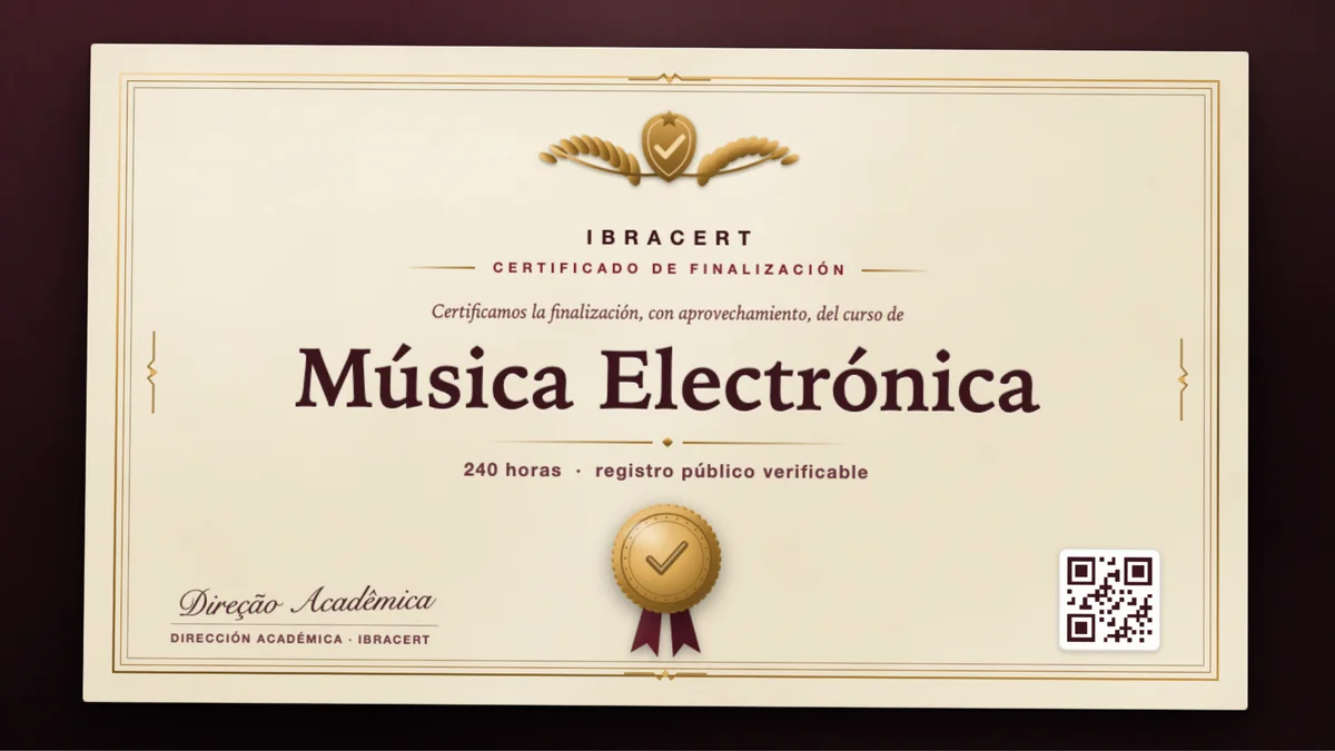 Portada del curso Música Electrónica