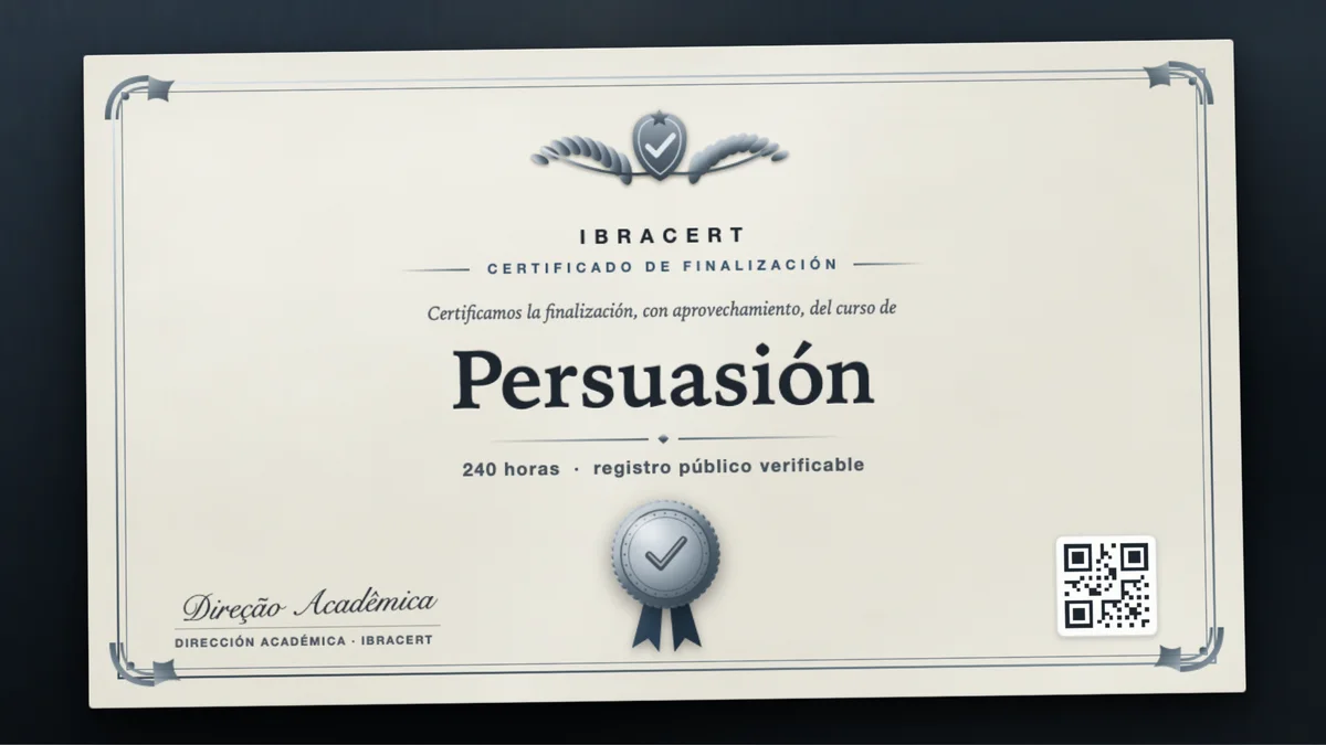 Portada del curso Persuasión