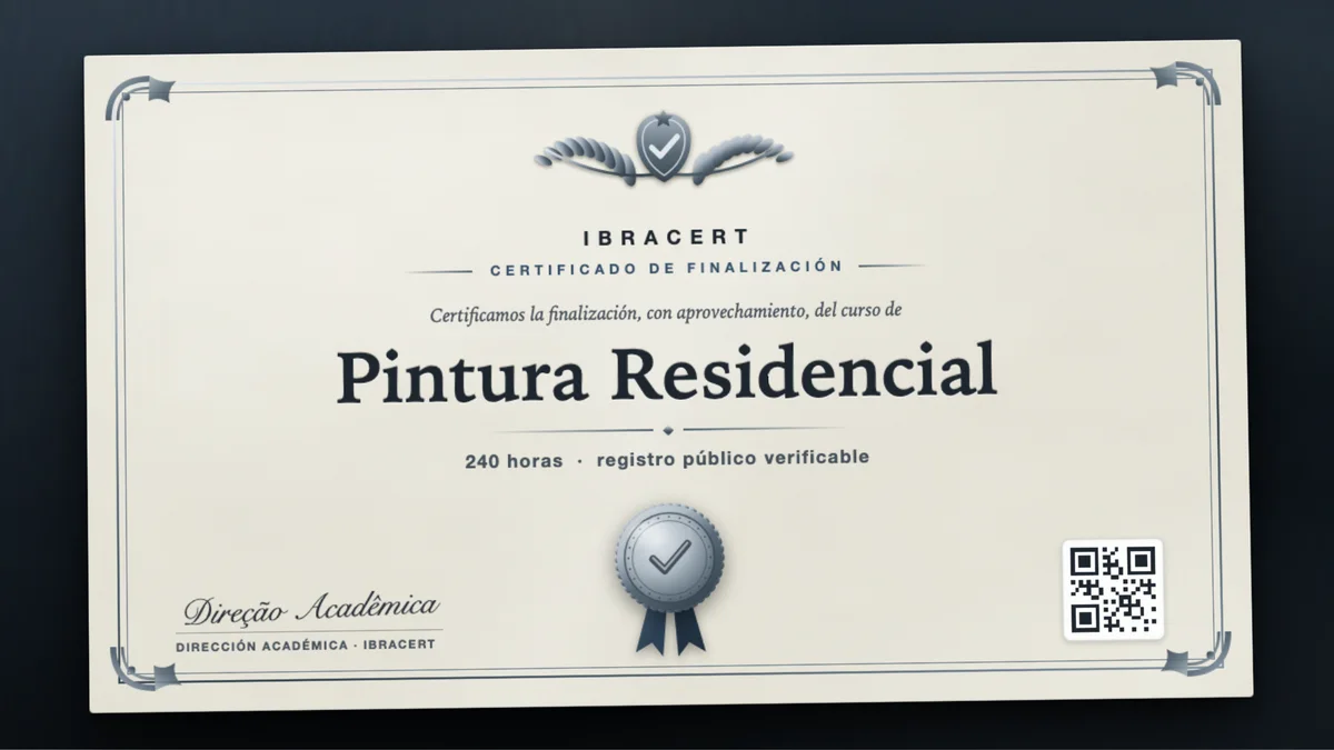 Portada del curso Pintura Residencial