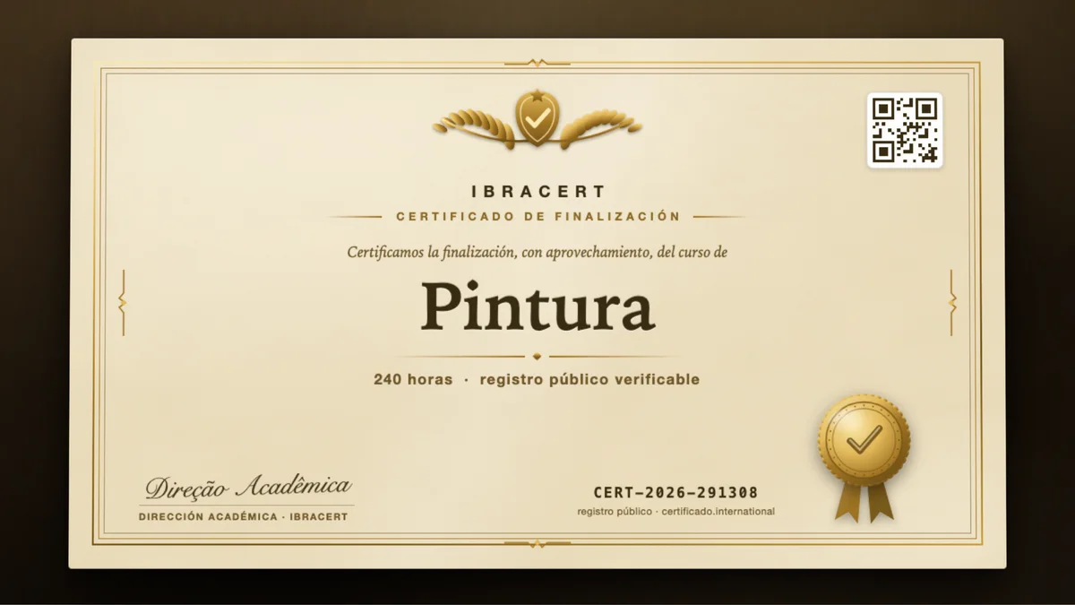 Portada del curso Pintura