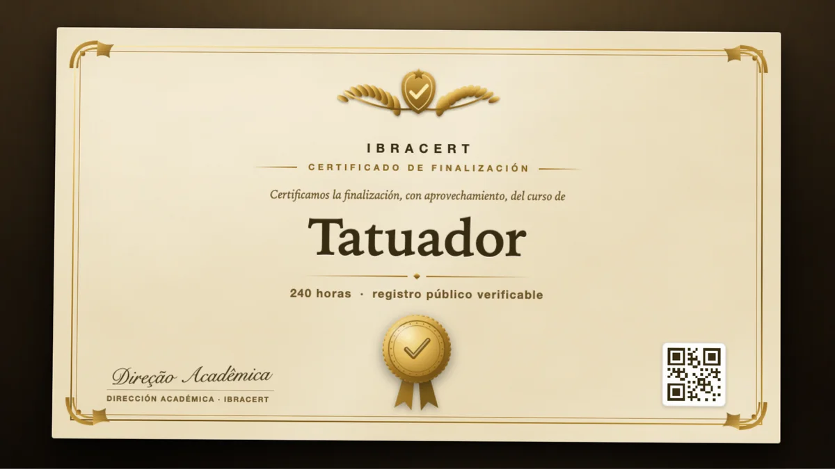 Portada del curso Tatuador