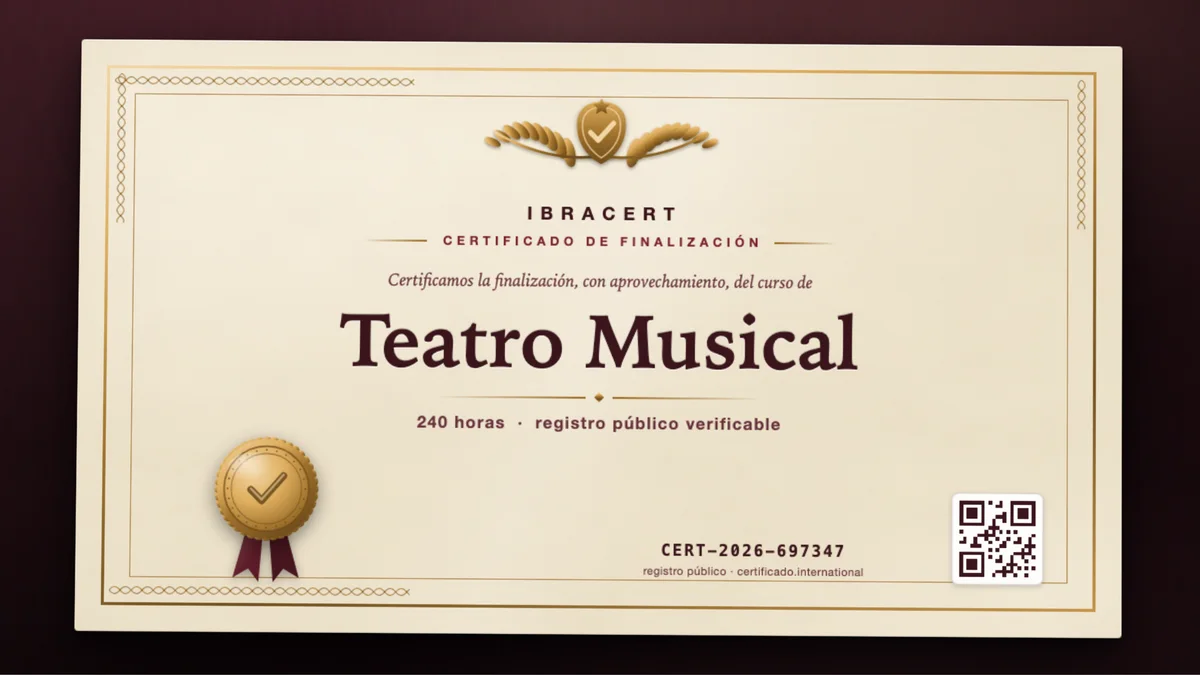 Portada del curso Teatro Musical