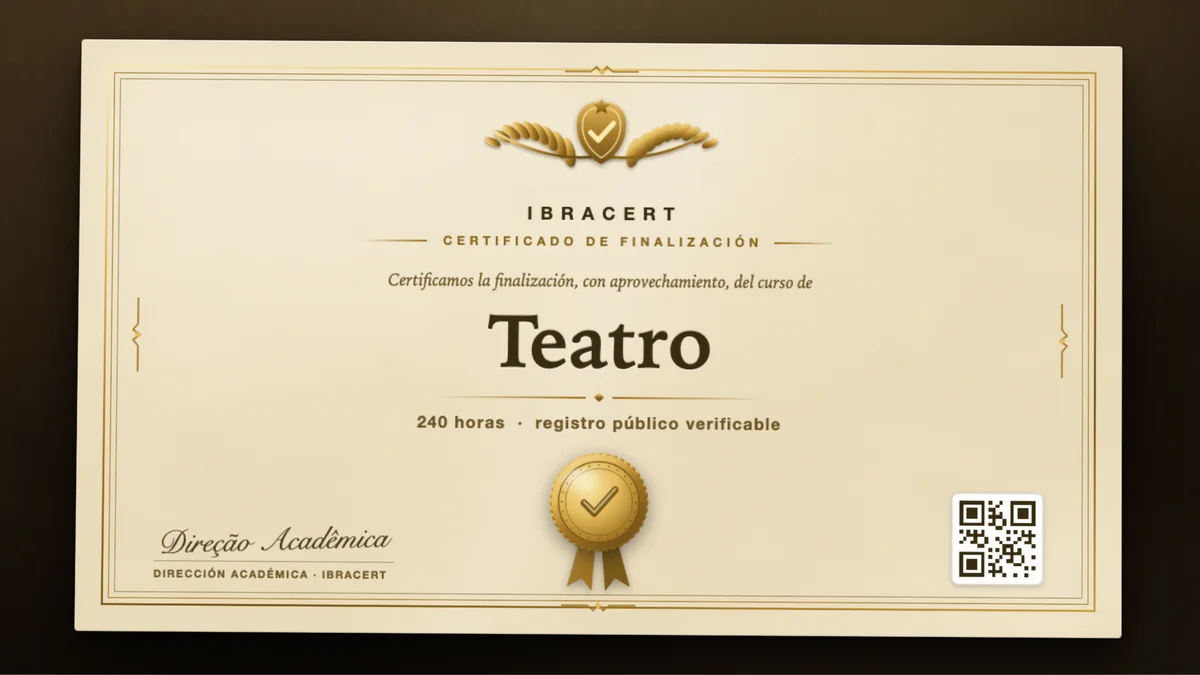 Portada del curso Teatro