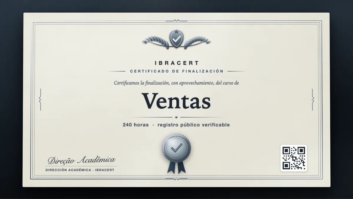 Portada del curso Ventas