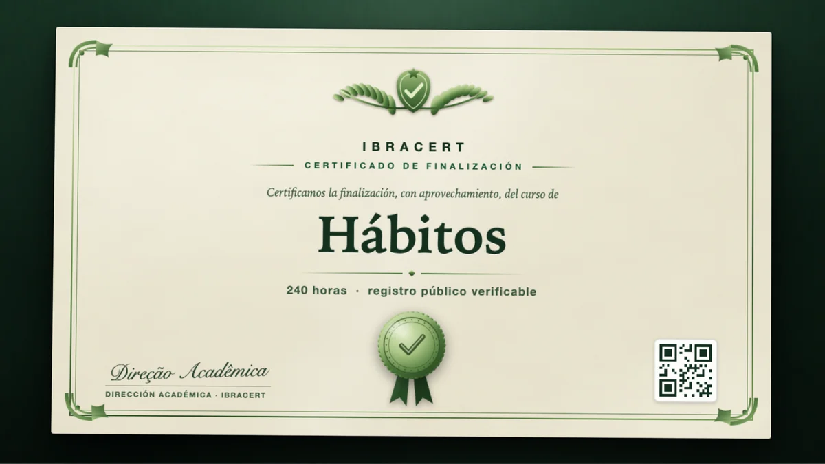 Portada del curso Hábitos