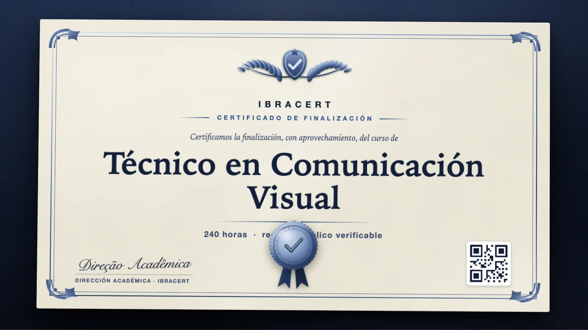 Portada del curso Técnico en Comunicación Visual