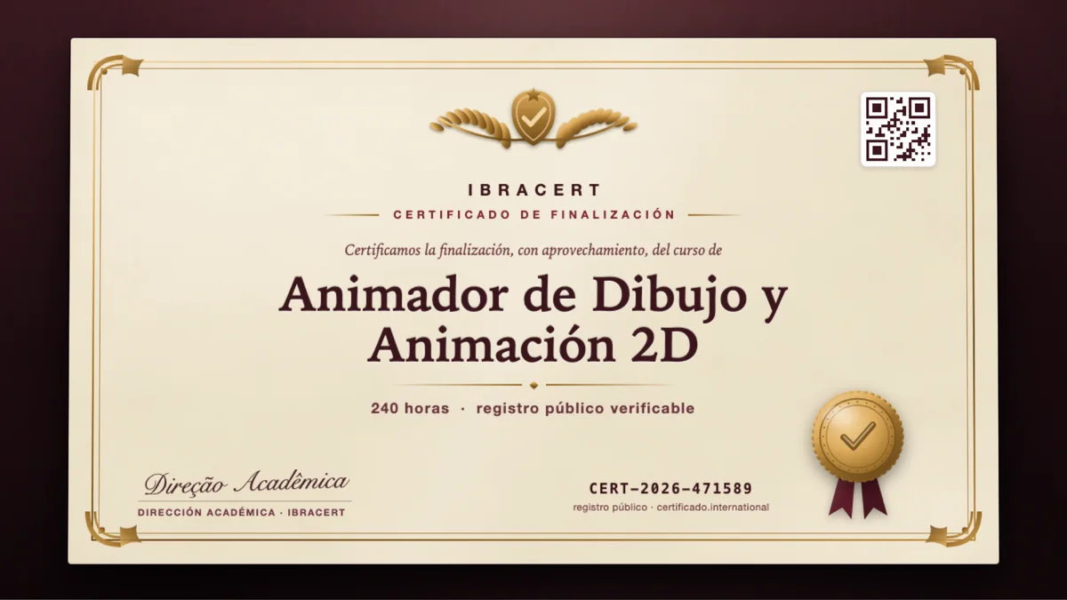 Portada del curso Animador de Dibujo y Animación 2D