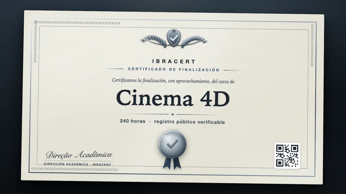 Portada del curso Cinema 4D