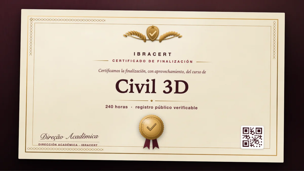 Portada del curso Civil 3D