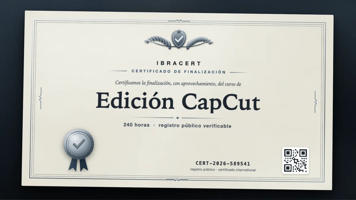 Portada del curso Edición CapCut