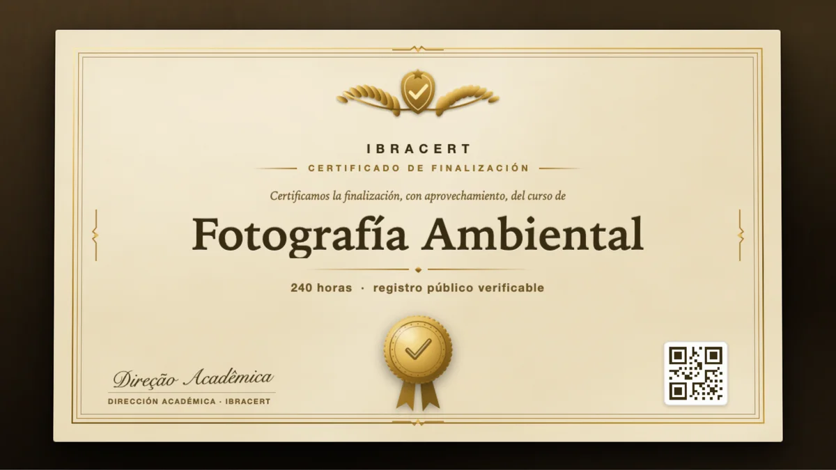 Portada del curso Fotografía Ambiental