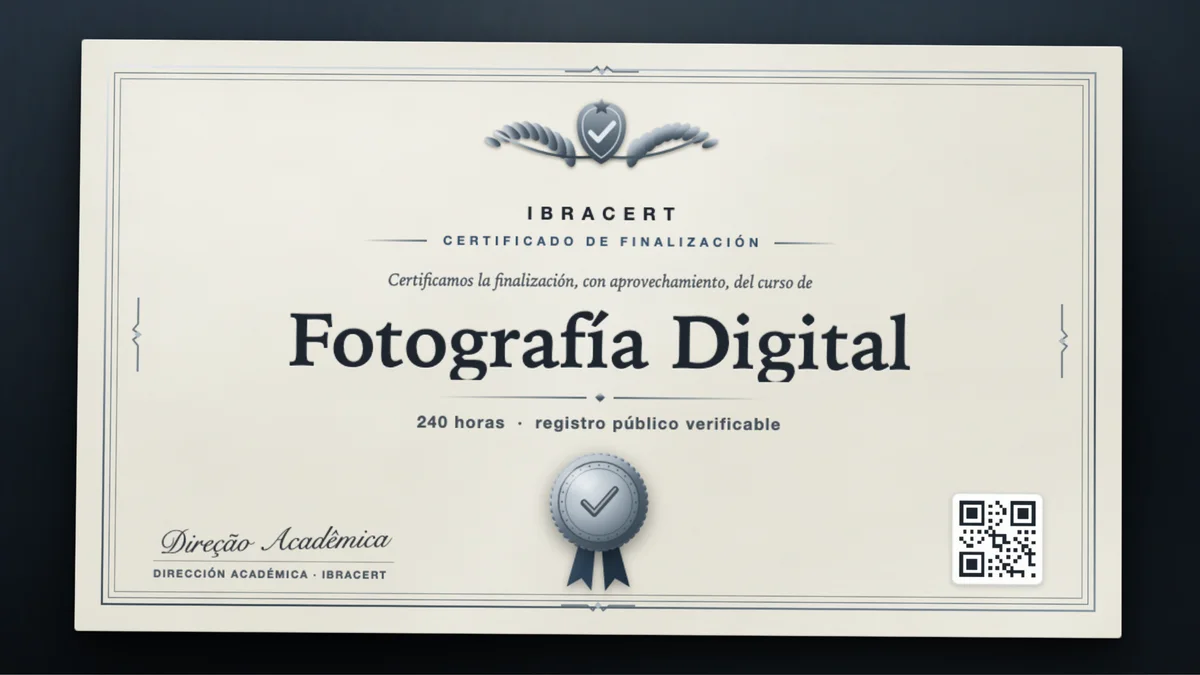Portada del curso Fotografía Digital