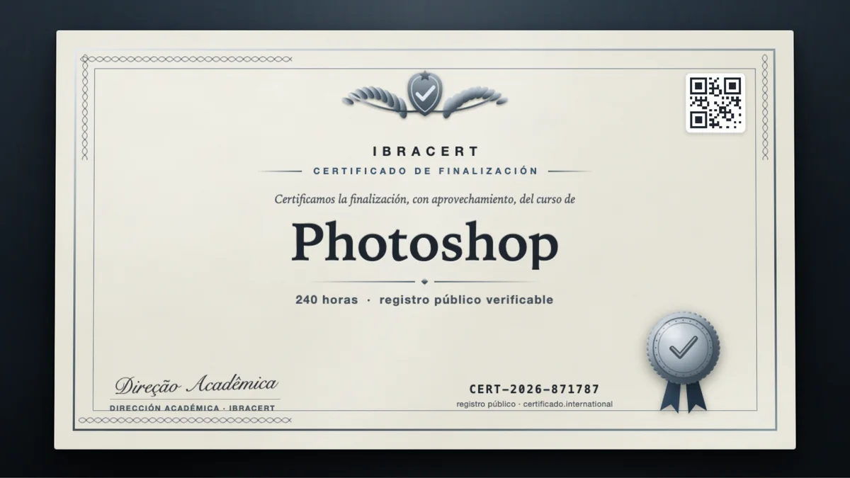 Portada del curso Photoshop