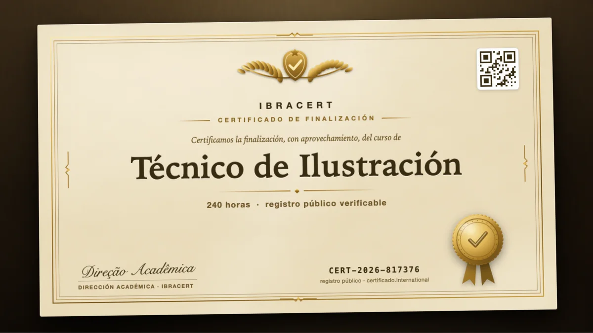 Portada del curso Técnico de Ilustración