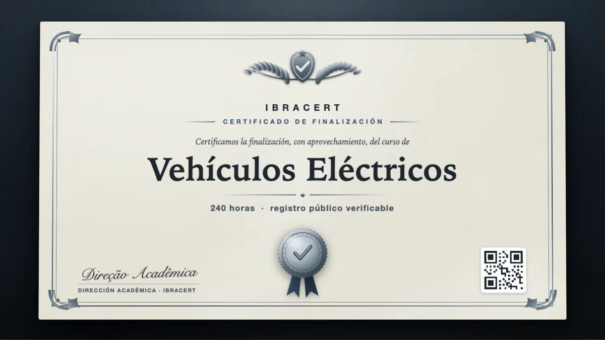 Portada del curso Vehículos Eléctricos