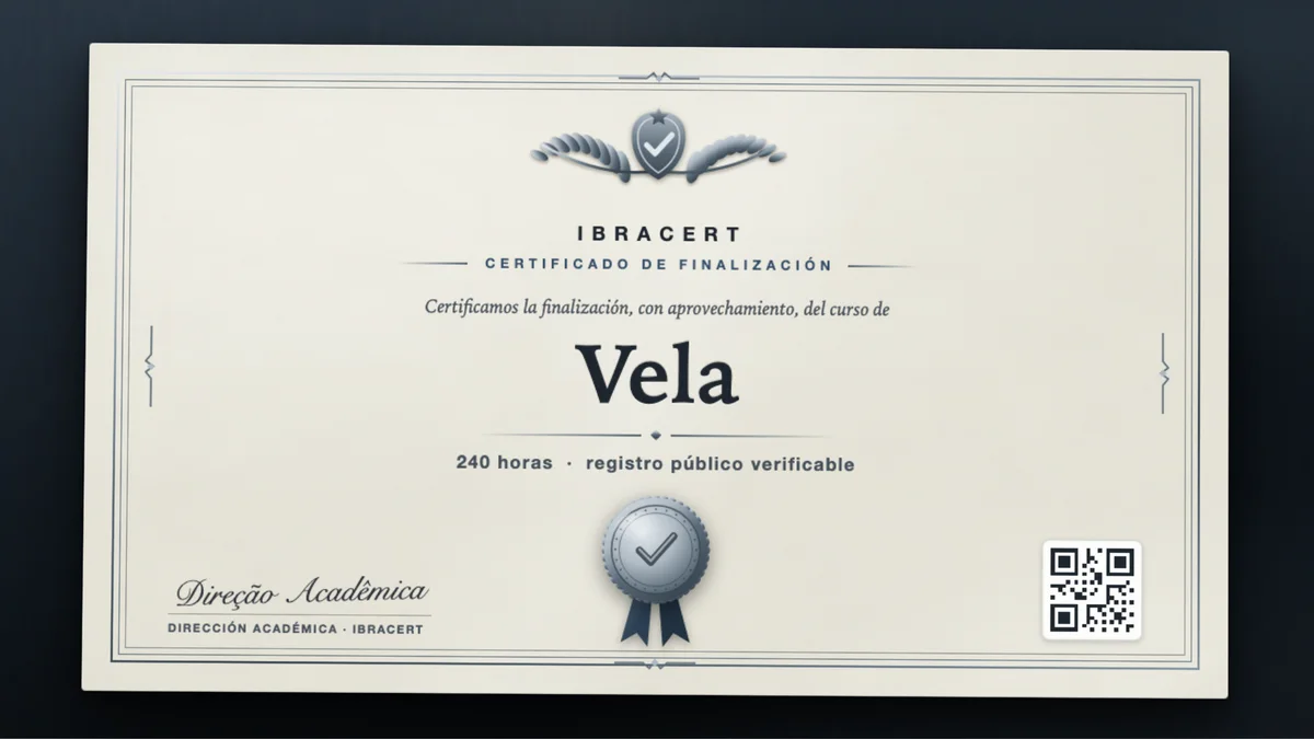 Portada del curso Vela