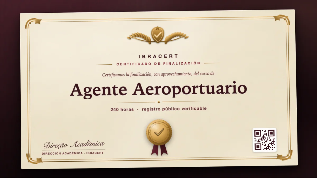 Portada del curso Agente Aeroportuario