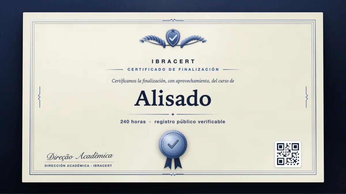 Portada del curso Alisado