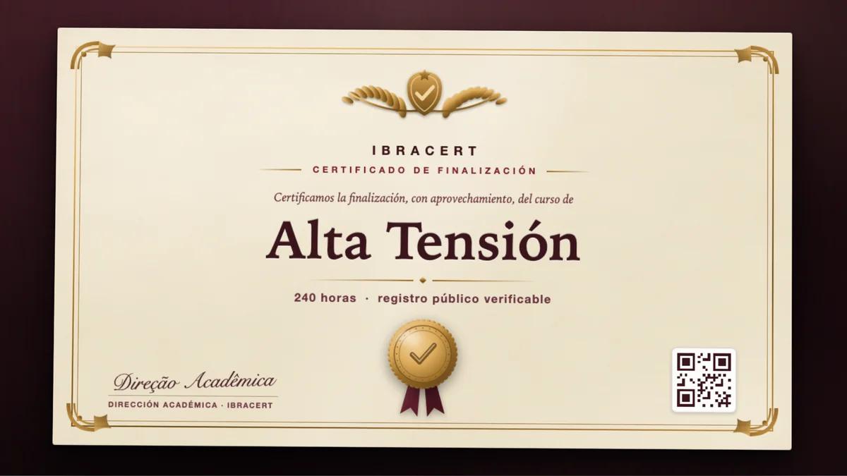 Portada del curso Alta Tensión
