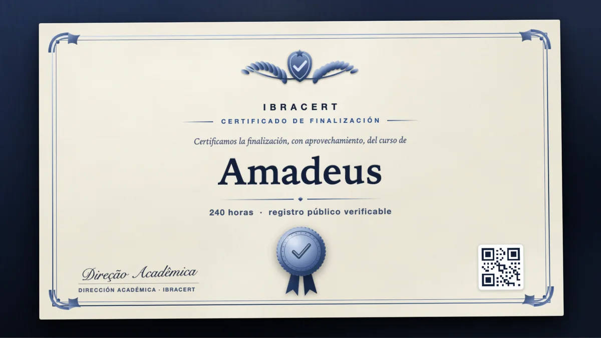 Portada del curso Amadeus