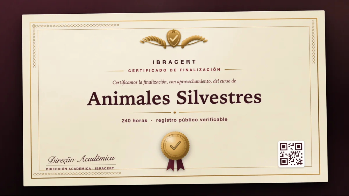 Portada del curso Animales Silvestres