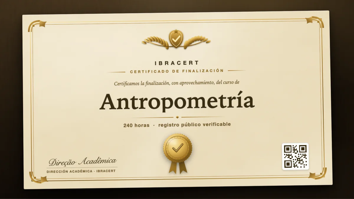 Portada del curso Antropometría